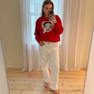 Y2K Vintage Betty Boop Cartoon Sweatshirt!